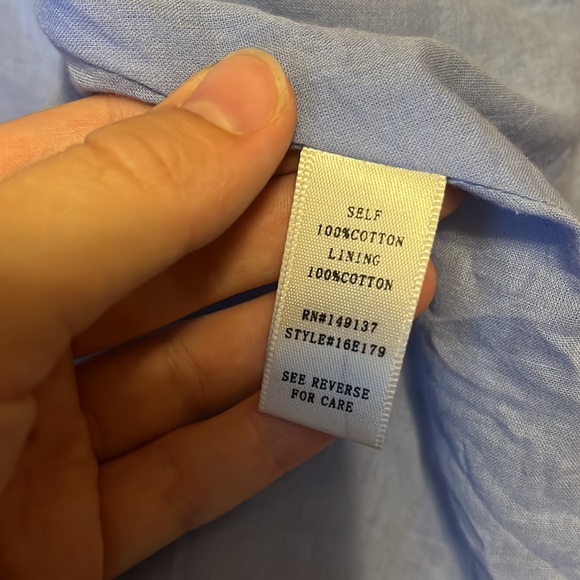 Adorable retro blue and white stripped dress - Picture 6 of 6